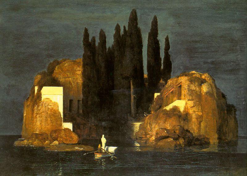 Arnold Bocklin The Isle of the Dead china oil painting image